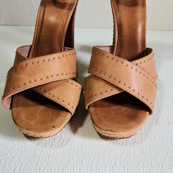 Joie tan platform heels - Picture 6 of 8